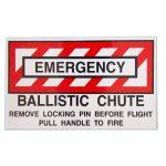 Ballistic Chute, Decal