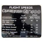 Flight Speed GT400, Label GT400 Flight Speed