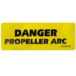 Label, Danger Prop Arc 50420-05