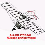 Wire, Rudder Brace Assy.