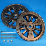 Wheel, 6" X 3" Nylon