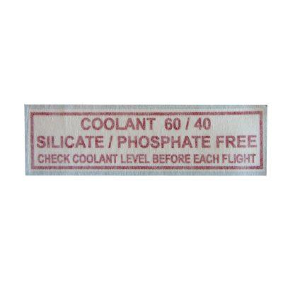 Coolant R on W