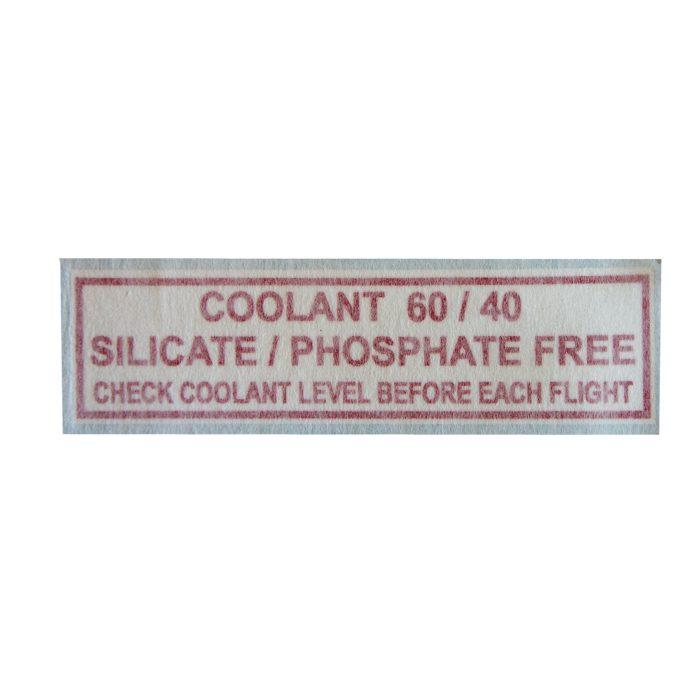 Coolant R on W