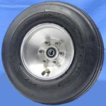 Wheel, Half 6" x 2.5" w/o stem