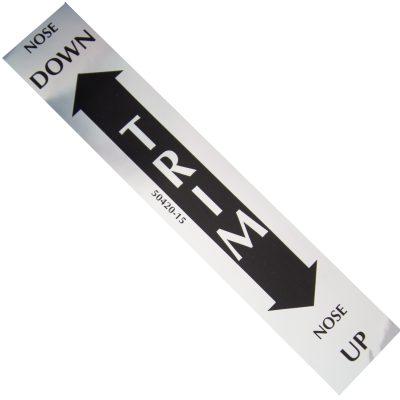 Label, Trim Tab