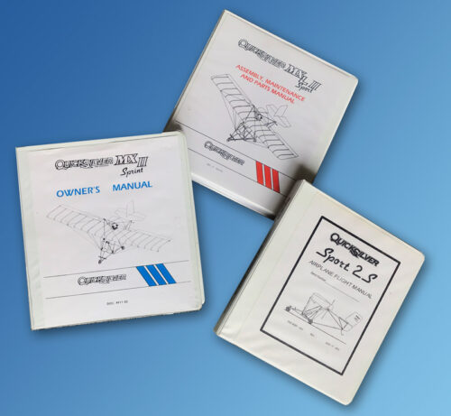 Engine & Aircraft - Owner & Assembly Manuals